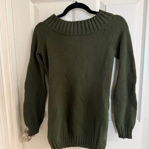 Ralph Lauren Polo Jeans co Forest Green Women's Sweater MEDIUM